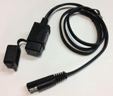 usb charger weather proof sae 24 inches